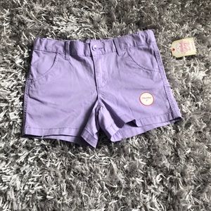 Purple girl’s shorts